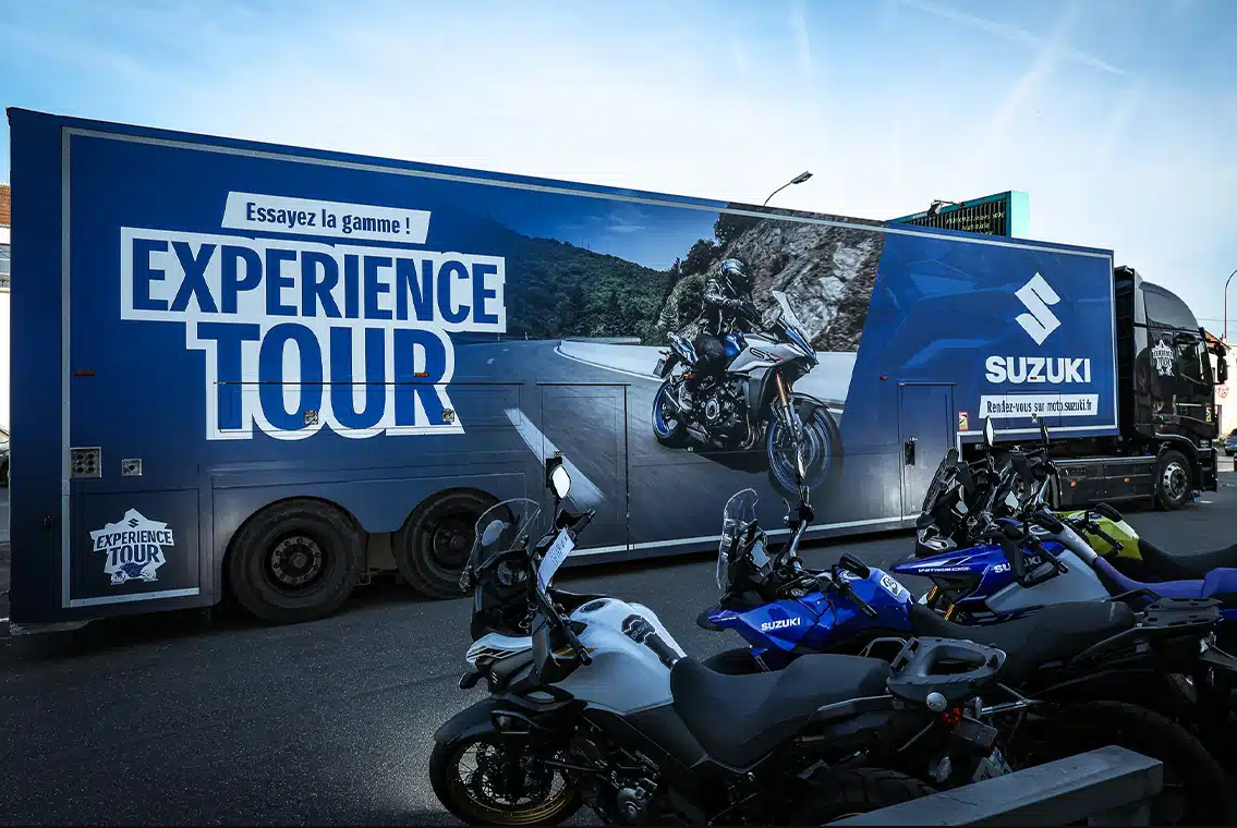 Le Suzuki Experience Tour fait étape chez Mary Moto